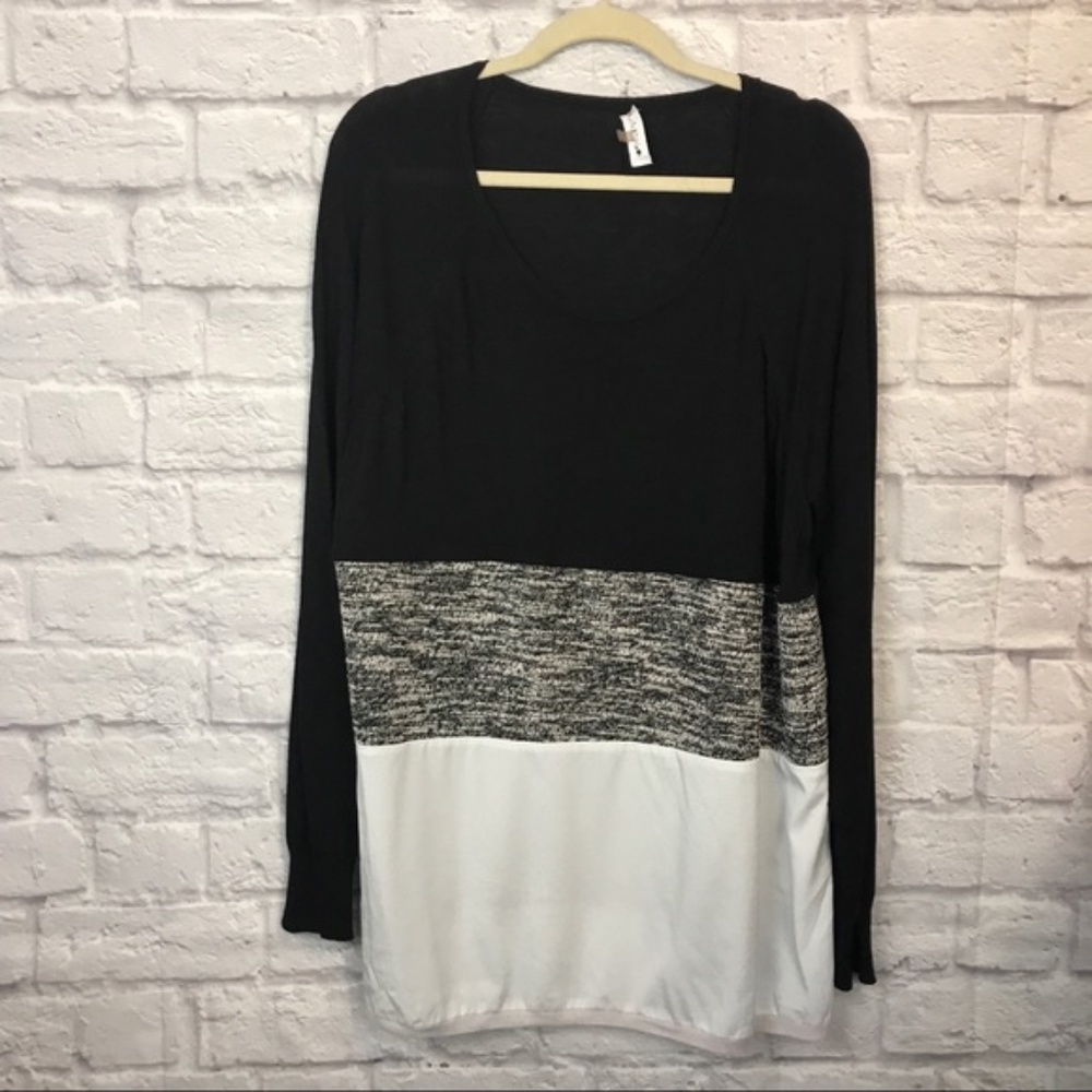 Calvin Klein Colorblock blouse 2x